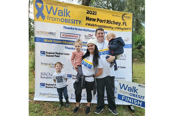 Surgical Associates of Bayonet Point Hosted a ASMBS Foundation Walk from Obesity 2021 at Starkey Park in Trinity, FL